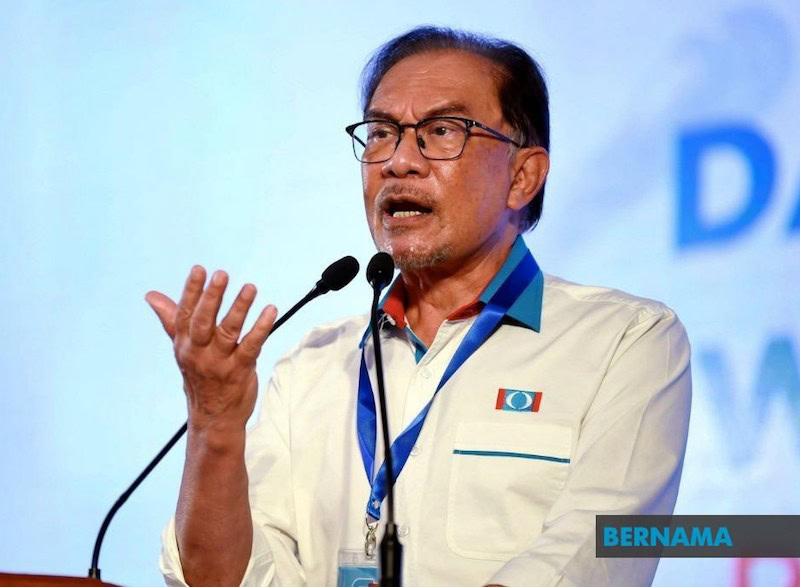 Anwar Ibrahim pesan